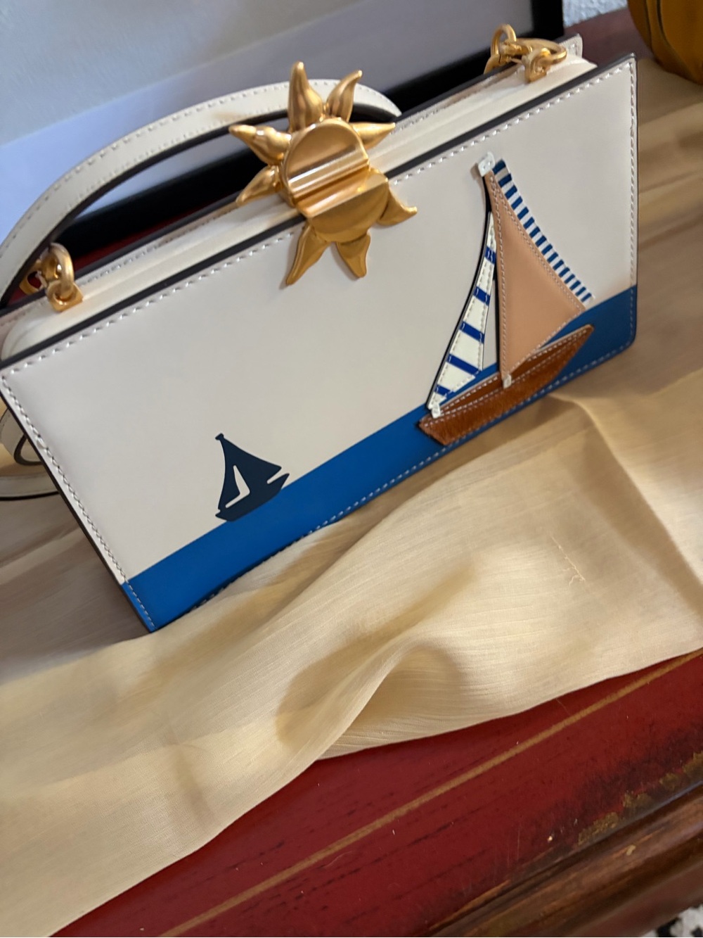 Tory Burch - Sailboat Crossbody Bag - Picture 6 of 7